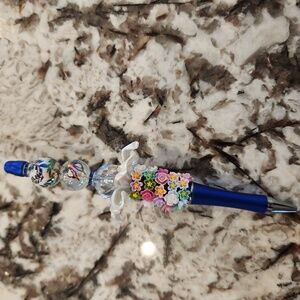 Handmade beaded pen